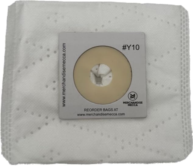 Bolsas Y10 de repuesto prémium para los modelos Intervac CS-6, CS-8 y CS-10  Contiene 5 bolsas de tela y 1 filtro de motor  Reemplaza OEM # Y10-5
