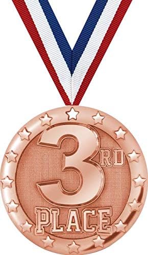 Medallas de tercer lugar  2.0in de Bronce Place Medal Awards Prime