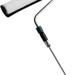 Herramienta de pintura profesional de 180 grados con brazo de rodillo giratorio con poste de extensión de 11 pulgadas para equipos de pulverización Herramienta de pintura profesional de 180 grados con brazo de rodillo giratorio con poste de extensión de 11 pulgadas para equipos de pulverización