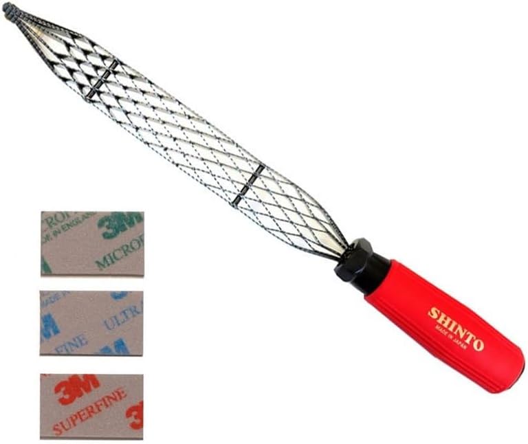 Shinto Saw Rasp E1101 Longitud de la hoja 7.87 pulgadas (7.874 in) longitud total 12.99 pulgadas (12.992 in) Incluye papel de lija