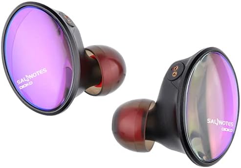 7Hz x Crinacle Salnotes Dioko HiFi 0.575 in controlador de diafragma planar en el oído auriculares IEMs con caja de aluminio CNC de grado de