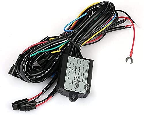 DRL Controller Harness Universal LED Daytime Running Light 12V Automotive Relay Control Switch for Auto Car Automatic ONOff Controller Module Box