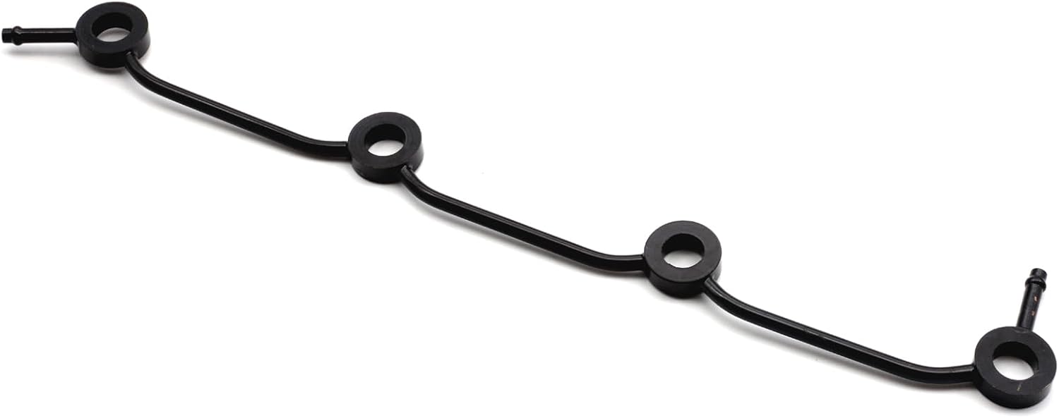 Tubo de desbordamiento de retorno de combustible de 4 cilindros compatible con Kubota 03 series V1903 V2003T V2203 V2403 Indirecto Inject Engine
