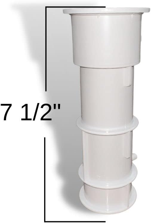 DPM – Soporte para sombrilla de piscina profesional de alta calidad con funda para sombrilla y tapa central, fabricado en Estados Unidos, compatible