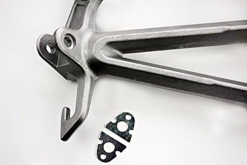HONGK – Reposapiés trasero del pasajero compatible con Suzuki Gsx-R Gsxr1000 2007 2008 B01C0SUDJC