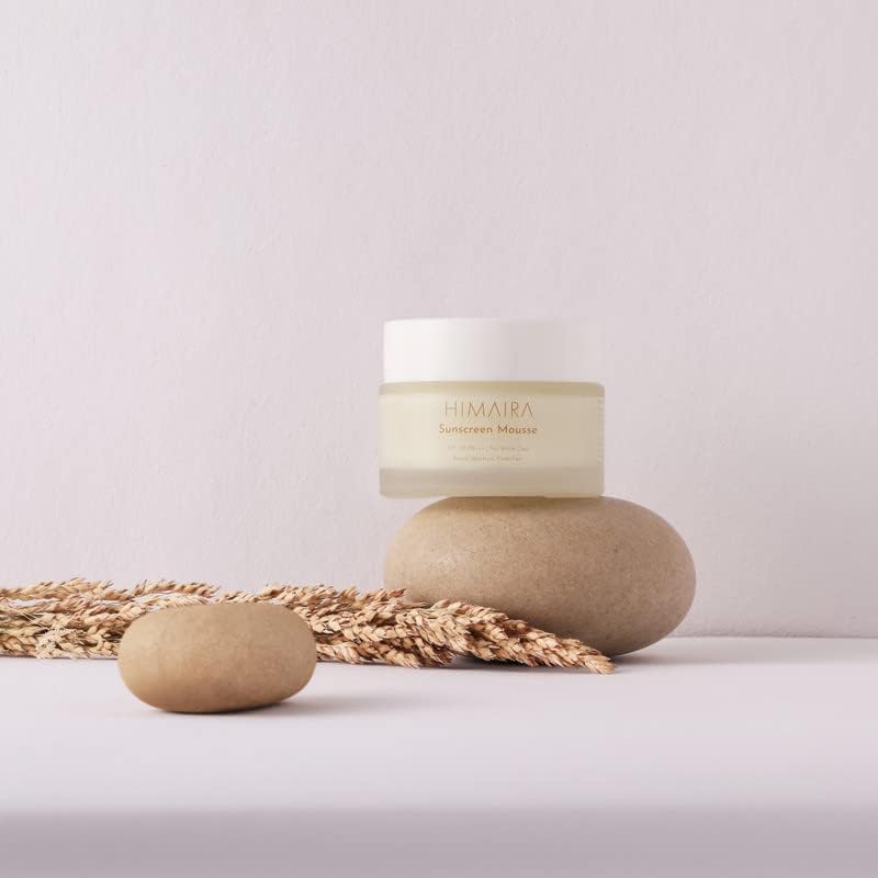 Mousse de protección solar SS  SPF 50 PA +++ con protección de amplio espectro contra los rayos UVA y UVB, resistente al sudor, para todo tipo de
