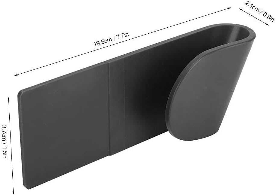 Yosoo 6 soportes para tapa de olla, acero inoxidable, montado en la pared, sin perforaciones, para el hogar, para colocar en la pared, para