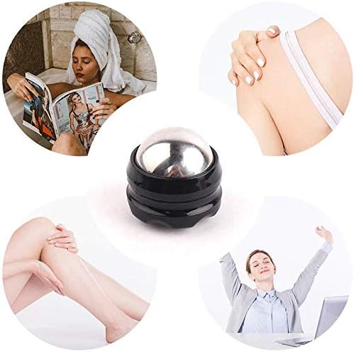 SUNANTH Cryosphere – Bola de masaje en frío, bola de masaje manual para terapia de calor y hielo, herramienta de auto masaje para aliviar el dolor