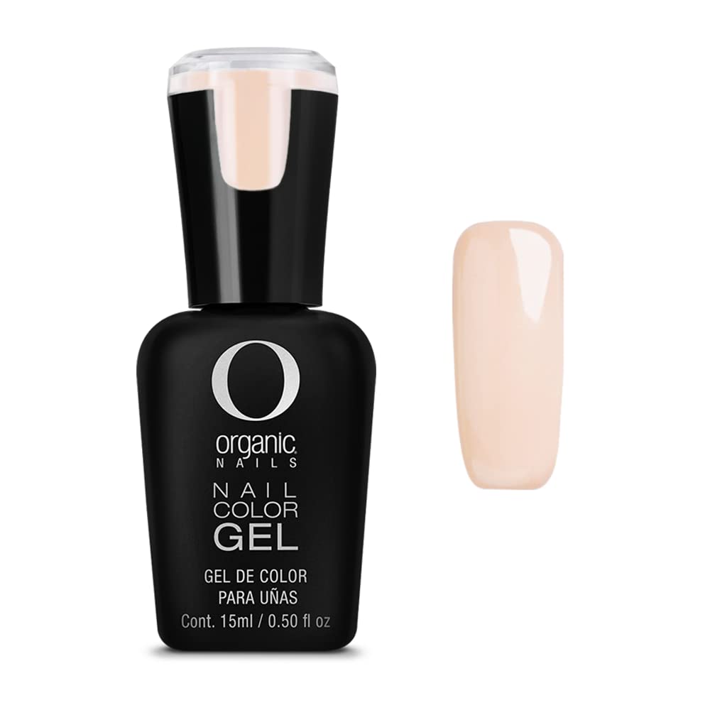 Organic Nails Color Gel 154 Crema Pastel 15Ml  0.5Fl Oz