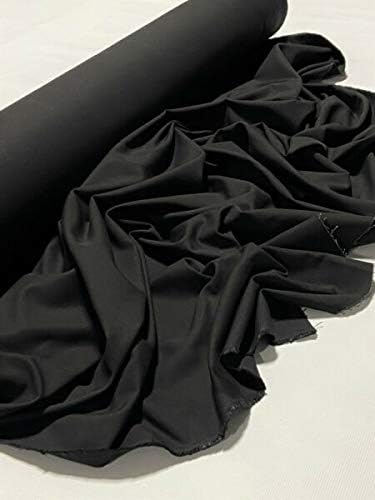 Store – Pato de lona Nomex de algodón negro azabache de 67 pulgadas de ancho, 12 onzas. Tapicería de tela suave FR