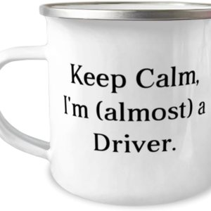 Regalos para nuevos conductores, Keep Calm, I’m (casi) a, linda taza de cumpleaños de 12 onzas, idea de regalo para hombres y mujeres, regalos de Regalos para nuevos conductores, Keep Calm, I’m (casi) a, linda taza de cumpleaños de 12 onzas, idea de regalo para hombres y mujeres, regalos de