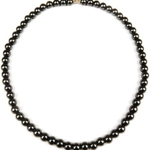 SUKKCCNO Cadena magnética de hematita redonda suelta para hombre, 4519.7 in para hombres, piedras preciosas naturales de 0.230.390.470.470.47 SUKKCCNO Cadena magnética de hematita redonda suelta para hombre, 4519.7 in para hombres, piedras preciosas naturales de 0.230.390.470.470.47
