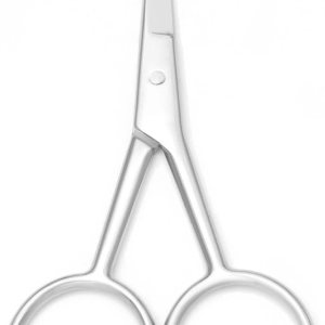 Tijeras de manicura prémium de punta redondeada, multiusos, de acero inoxidable, para cutículas, pedicura, belleza, para uñas, cejas, pestañas, piel Tijeras de manicura prémium de punta redondeada, multiusos, de acero inoxidable, para cutículas, pedicura, belleza, para uñas, cejas, pestañas, piel