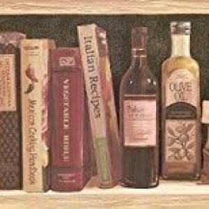 York Kitchen Cookbooks Papel pintado Frontera York Kitchen Cookbooks Papel pintado Frontera