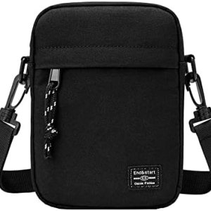 RchleaKry Mini bolsa cruzada para hombre, 7.4 x 5.3 pulgadas, bolsa de pasaporte de viaje para teléfono, bolsa para el cuello, bolsa de hombro RchleaKry Mini bolsa cruzada para hombre, 7.4 x 5.3 pulgadas, bolsa de pasaporte de viaje para teléfono, bolsa para el cuello, bolsa de hombro