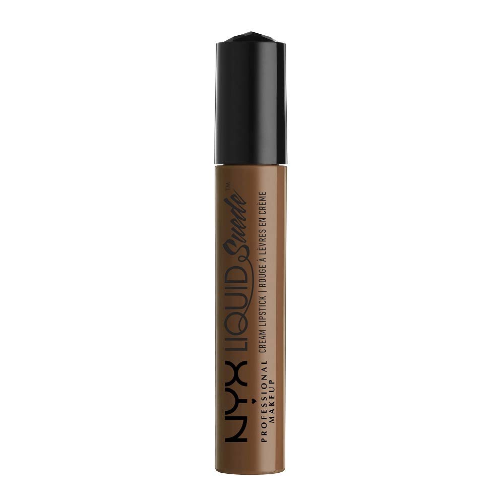 NYX PROFESSIONAL MAKEUP – Lápiz de labio en crema de gamuza líquida – Cielos cereza, vino tinto profundo