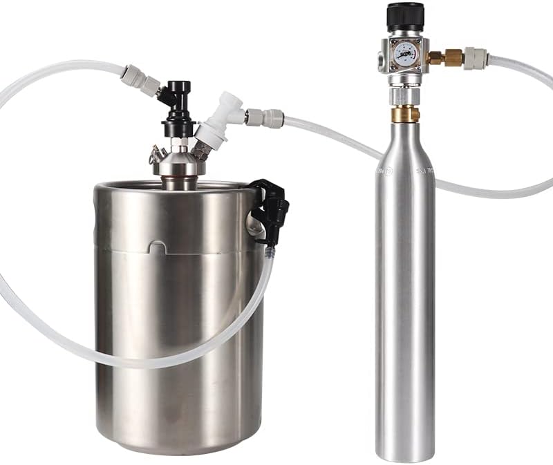Homebrew – 6 unidades de dispensador de líquido de gas de barril de maíz para cerveza, conector de junta rápida para manguera de tubo de cerveza de