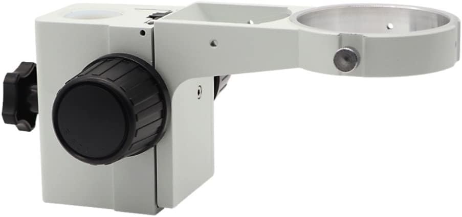 Adaptador de microscopio Brazos de microscopio ajustable con estante de enfoque de 2.992 in Soporte de 1.378 in o 0.984 in de diámetro para