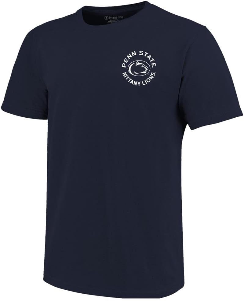 Adult NCAA Tshirt Mens College Short Sleeve Tee Womens Collegiate 100% Cotton SS T-Shirt for Men and Women