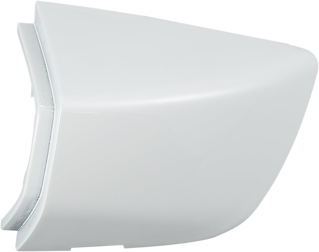 X AUTOHAUX 1K8837879 1K8-837-879-GR-U Cubierta de la manija de la puerta delantera izquierda del conductor blanco para Volkswagen Golf Passat GTI