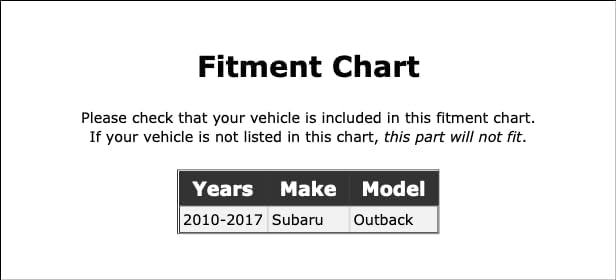 Brazo de control de suspensión trasera inferior trasera compatible con Subaru Outback 2010 2011 2012 2013 2014 2015 2016 2017 PC-124547