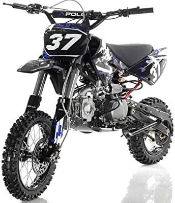 HHH Smart DEALSNOW trae nuevo Apollo AGB-37CRF-2 125cc Gas Dirt Bike pitbike adulto joven 4 velocidades manual con embrague