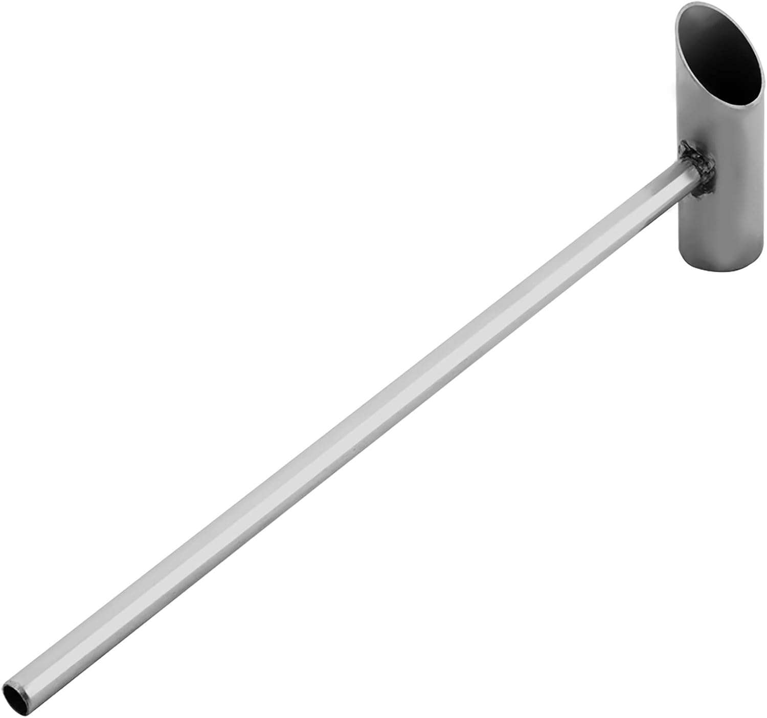 Huairdum Máquina de hilo dental de caramelo de 11.4 in, cuchara de acero inoxidable, mango largo seguro, máquina de hilo de caramelo, piezas de