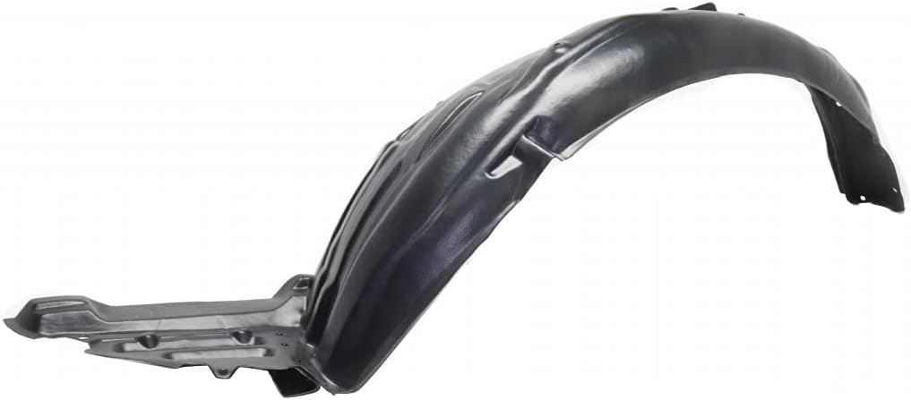 Para Subaru OutbackLegacy 2015 2016 2017 2018 Fender Liner lado del conductor  Delantero  Certificado CAPA  Plástico  Ajuste directo  Reemplazo para