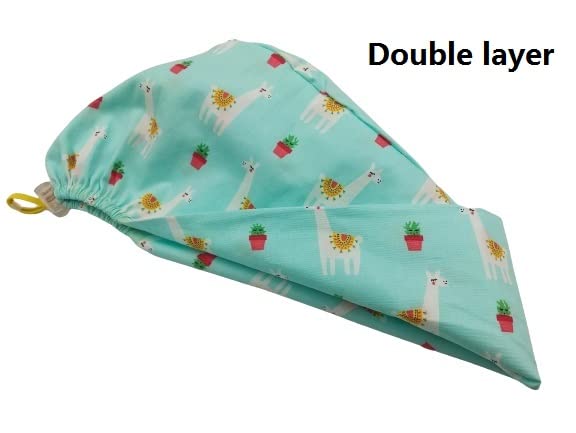 Kitty Cat Women’s Euro Scrub Adjustable Work Cap (Kitty Tossed Tea Cups)