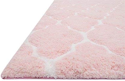 Loloi LOLA SHAG – Alfombra de área, 7′-3″ x 9′-3″, rubormarfil