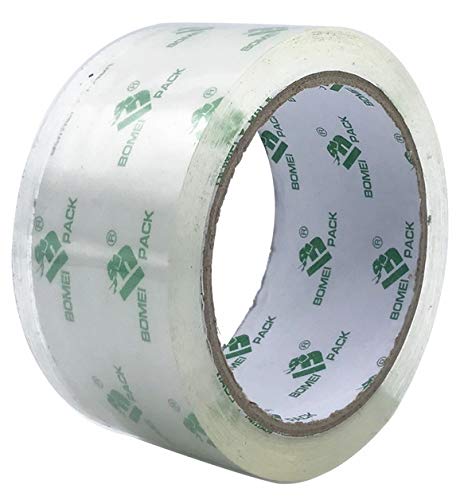 Cinta de embalaje gruesa de 3 x 3 pulgadas x 60 yardas por rollo de recambio, (2.7 mil), cintas industriales fuertes para mudanzas de almacenamiento