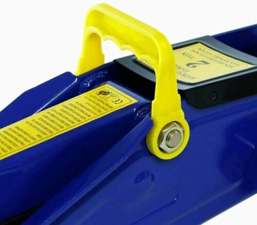 Autofather Gato de carro de 2 toneladas de alta resistencia para coche, camioneta, garaje, taller, gato hidráulico de piso de bajo perfil, elevación