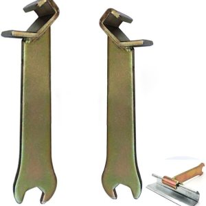 Paquete de 2 herramientas de bloqueo de palanca de tacos TDCTDFHVAC, clip 2 en 1, gancho de llave de abrazadera resistente para conductos de aire y Paquete de 2 herramientas de bloqueo de palanca de tacos TDCTDFHVAC, clip 2 en 1, gancho de llave de abrazadera resistente para conductos de aire y