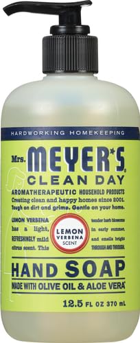 Mrs. Meyer’s Clean Day Jabón líquido para manos, hierba luisa, 12.5 fl oz.