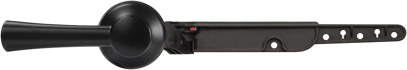 Gerber Maneta universal para tanque de inodoro GA70036054BS acabado negro satinado