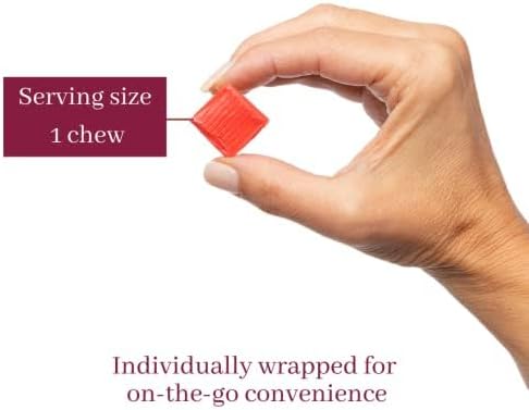 Bariatric Advantage – Bocadillos masticables de citrato de calcio de 500 mg de sabor a fresa para pacientes con cirugía bariátrica, incluyendo