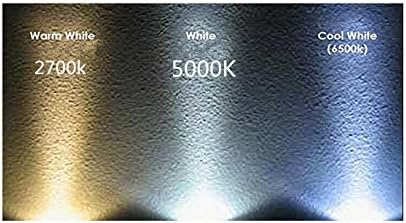 Best To Buy Paquete de 10 luces LED COB T3 T5 T10 921 194 de cuña en miniatura con brillo 12VACDC blanco cálido 2700K-3000K para iluminación de