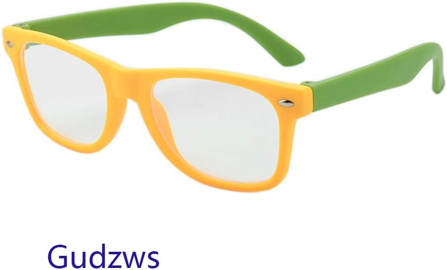 Lentes rectangulares digitales con bloqueo de luz azul para niños y niñas de 5 a 12 años