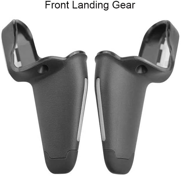 XNasu Para DJI FPV Tren de aterrizaje delantero Motor de base de hélice con piezas de reparación de drones que atraviesan (color  1 par de motores)