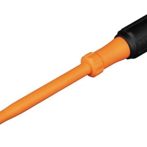Klein Tools 6866INS – Destornillador aislante, punta de gabinete de 1000 V de 516 pulgadas, destornillador con vástago de 6 pulgadas, punta Klein Tools 6866INS – Destornillador aislante, punta de gabinete de 1000 V de 516 pulgadas, destornillador con vástago de 6 pulgadas, punta