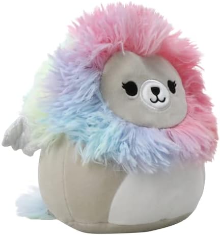 Squishmallows Kellytoy 2022 – León de escuadrón de otoño de 7.5 pulgadas