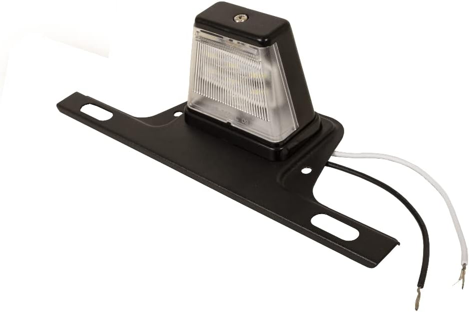 NIVEL Soporte universal para placa trasera de carrito de golf con luz LED de 12 V  Compatible con modelos EZGO, Club Car, Yamaha Golf Cart