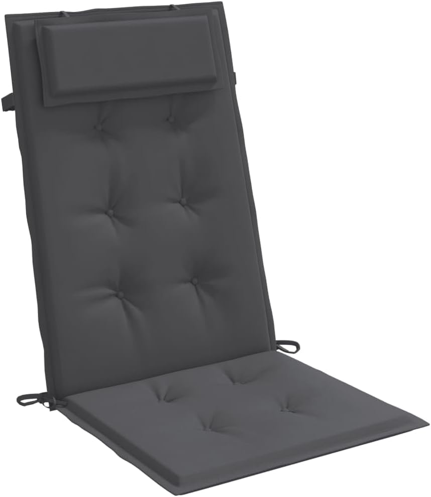 Tidyard Highback – Cojines para silla de jardín, juego de 4 cojines de repuesto para muebles de patio, tela Oxford, para interiores y exteriores,