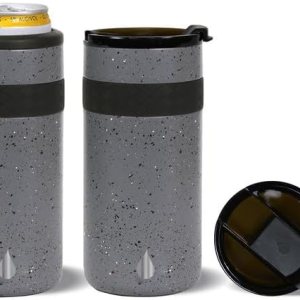 Elemental Duo-Sip – Vaso aislado 2 en 1 con tapa 100% a prueba de fugas y tapa delgada de 12 onzas, vaso de acero inoxidable de triple pared para Elemental Duo-Sip – Vaso aislado 2 en 1 con tapa 100% a prueba de fugas y tapa delgada de 12 onzas, vaso de acero inoxidable de triple pared para