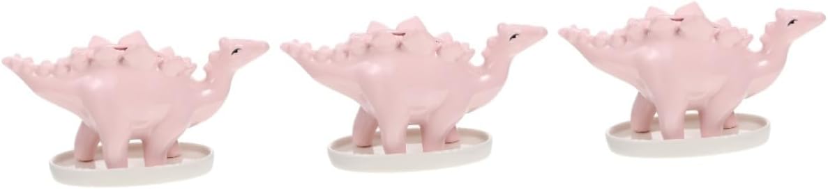 YARNOW 3pcs Dinosaur Succulent Flower Pot Mini Desk Flower Pot Ceramic Flower Pot Succulent Pots Ceramic Pot Ceramic Vases for Flowers Animal Flower