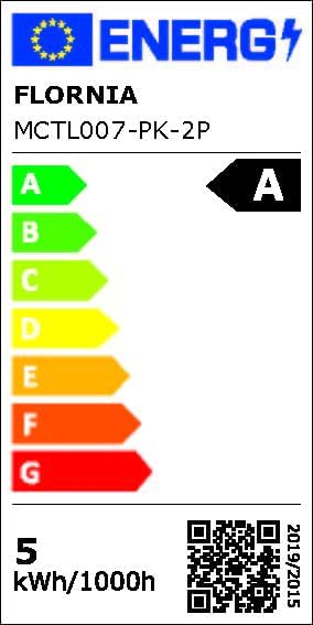 FLORNIA Juego de 2 lámparas de mesa inalámbricas RGB, luz de mesa recargable, lámpara de escritorio LED portátil, 1600 colores y lámpara de noche de