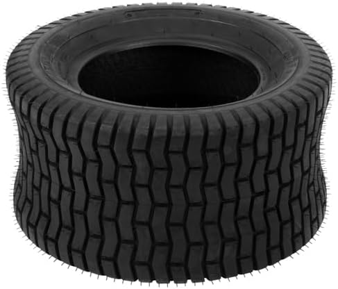 MOTORHOT 2 neumáticos de césped de 24 x 12.00-12 pulgadas, 6 capas, 24 x 12 x 12 pulgadas, para tractor de jardín, carrito de golf, neumáticos sin