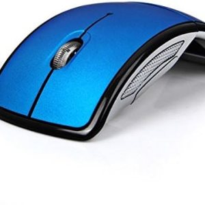Ratón inalámbrico plegable 2.4GHz para el ratón de la computadora de la PC Ratones plegables plegables USB 2.0 receptor para PC portátil azul Ratón inalámbrico plegable 2.4GHz para el ratón de la computadora de la PC Ratones plegables plegables USB 2.0 receptor para PC portátil azul