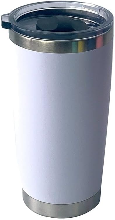 Rambler – Vaso de acero inoxidable aislado al vacío de 20 onzas con tapa MagSlider, hay dos capas, taza de viaje reutilizable, taza de té caliente y