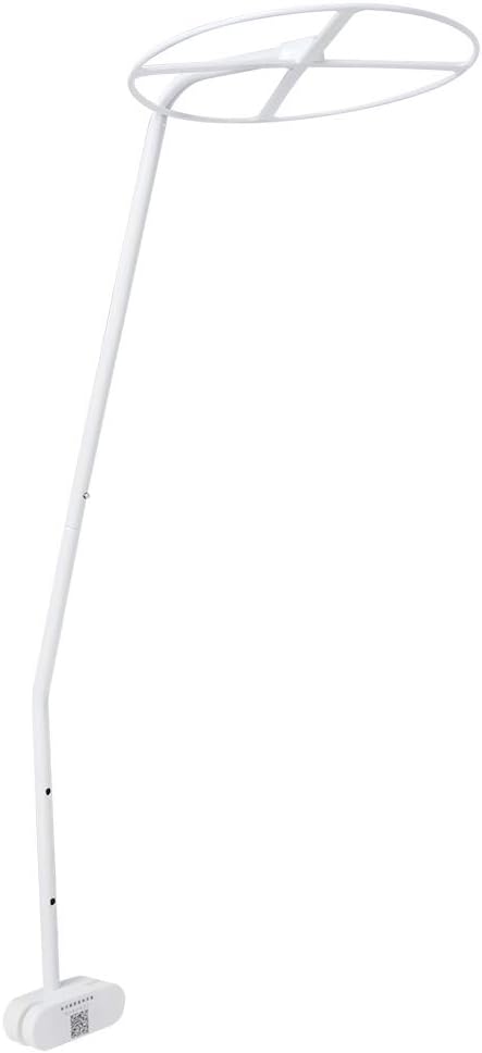 Uso de Oumefar con mosquitera soporte para mosquitera, cómodo de llevar, fácil de montar, resistente y duradero, material ABS ajustable en altura